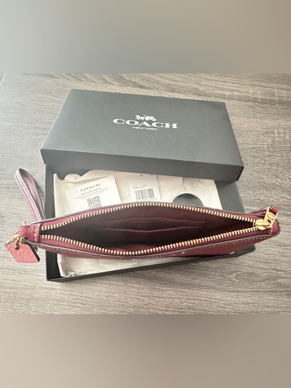 NWT COACH Lunar New Year Small Wristlet
With Rabbit - Picture 3 of 7